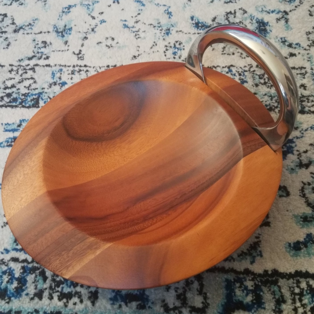 Nambe Harmoney Mezaluna with Herb Chopper